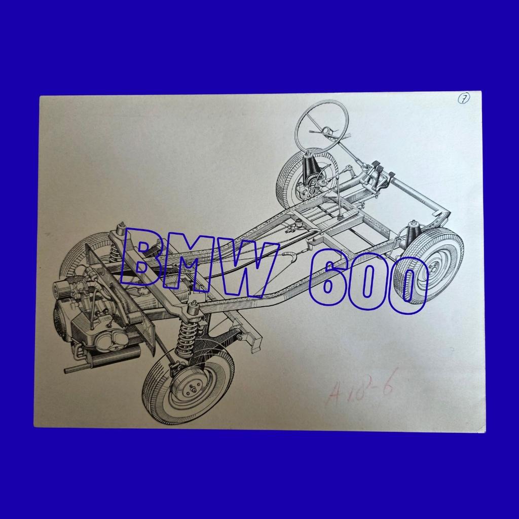 BMW 600 - Technische documentatie, Verzenden
