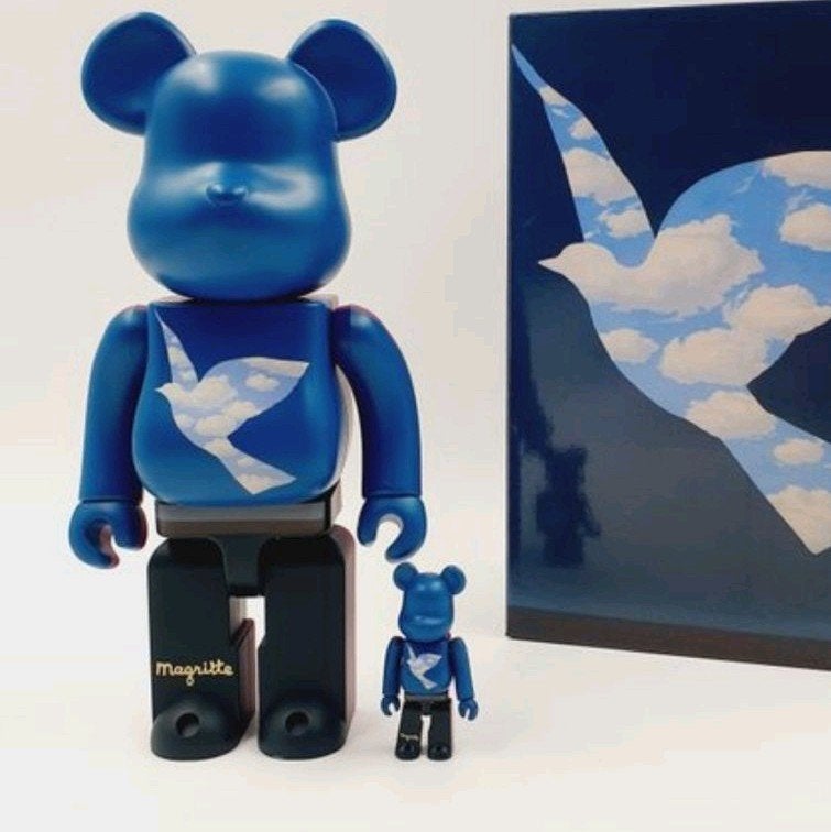 Medicom Toy x René Magritte Bearbrick, Ophalen of Verzenden