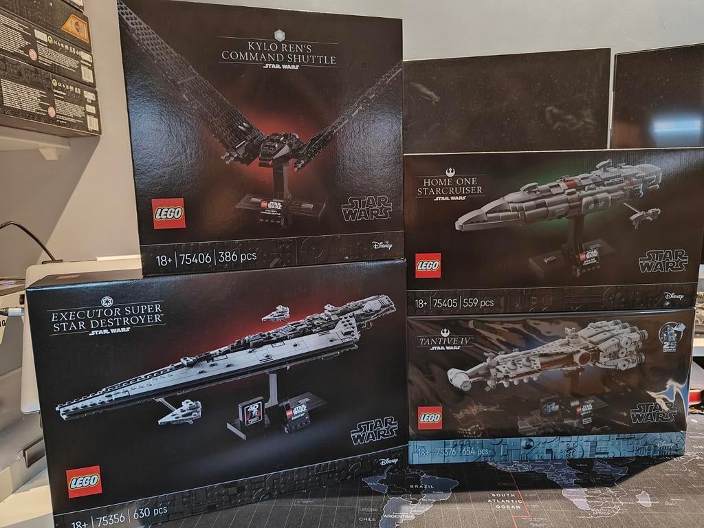 LEGO Star Wars Starship Collection | Midi-Scale | 4x SEALED, Ophalen of Verzenden, Nieuw