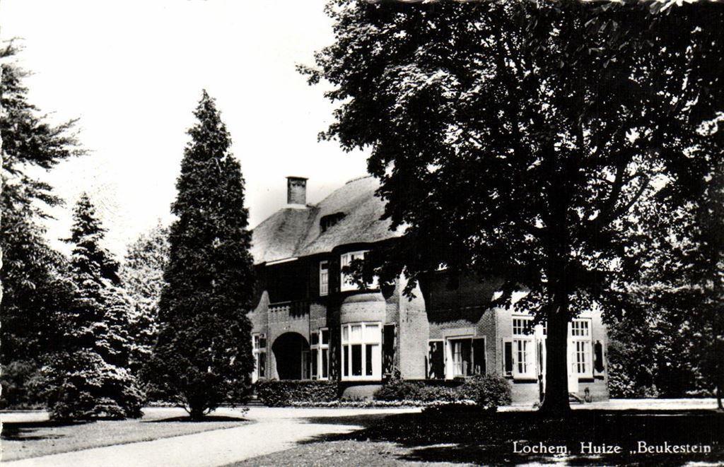 Lochem, Huize Beukestein - ongelopen, Verzamelen, Ophalen of Verzenden, Voor 1920, Ongelopen, Gelderland