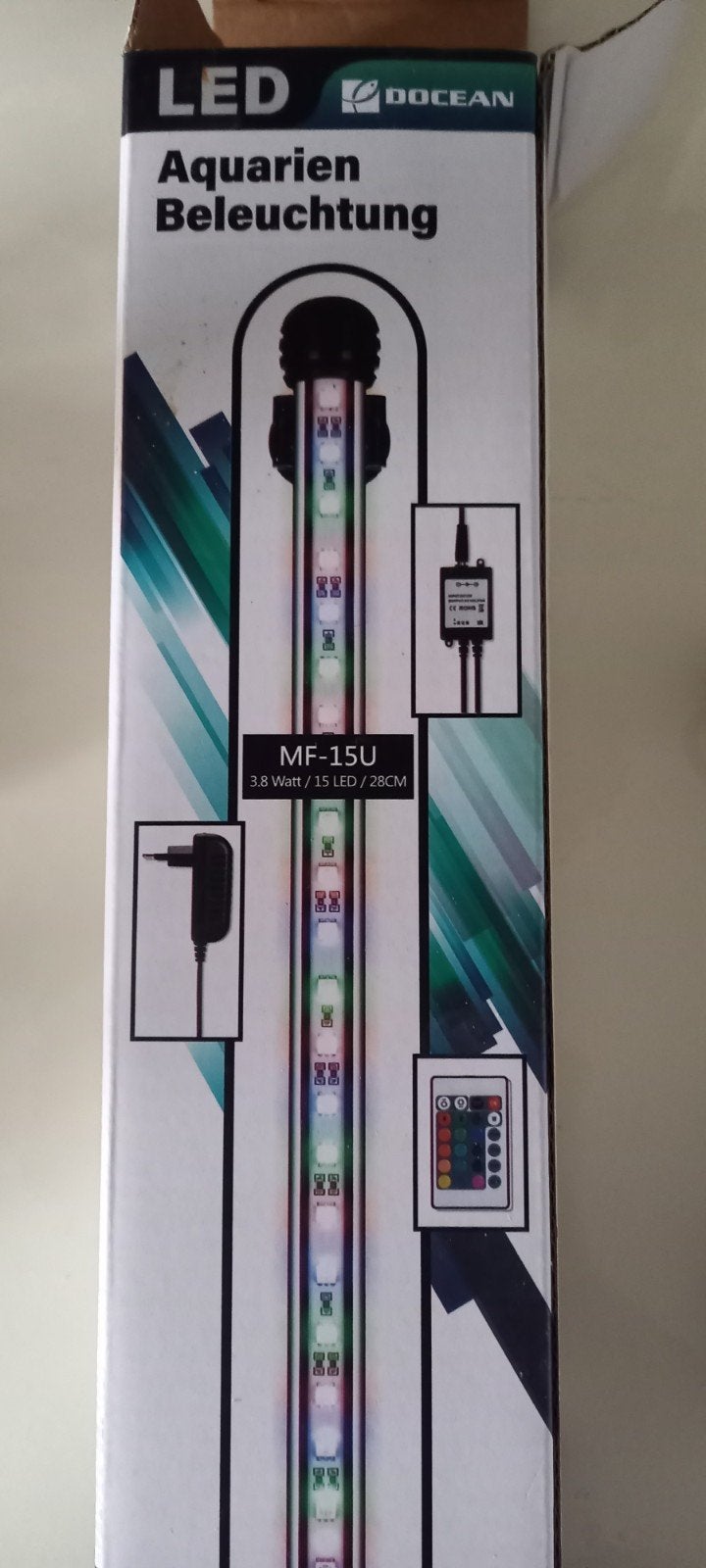 aquarium verlichting met zuignappen, Ophalen, Nieuw, Verlichting of Verwarming