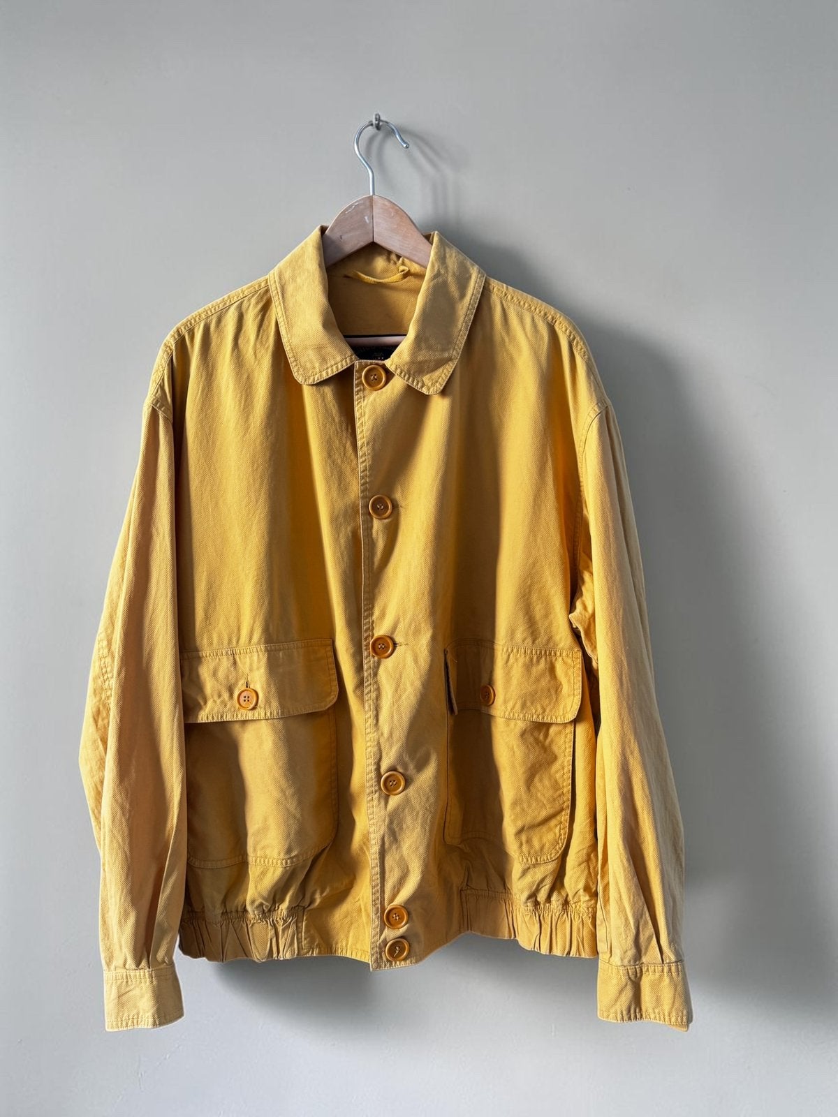 Amerigo Vespucci lichtgeel geel jack jas shacket XXL 2XL, Ophalen of Verzenden, Zo goed als nieuw, Overige maten, Geel