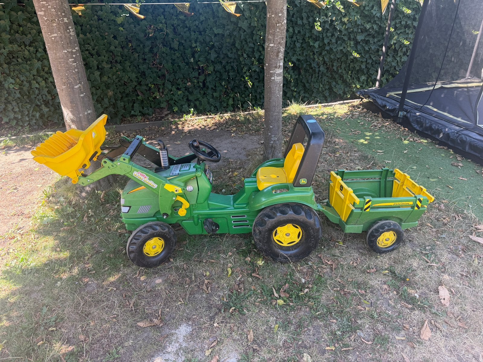 John Deere RollyX-Trac 8400R Traptractor met aanhanger, Ophalen, Gebruikt