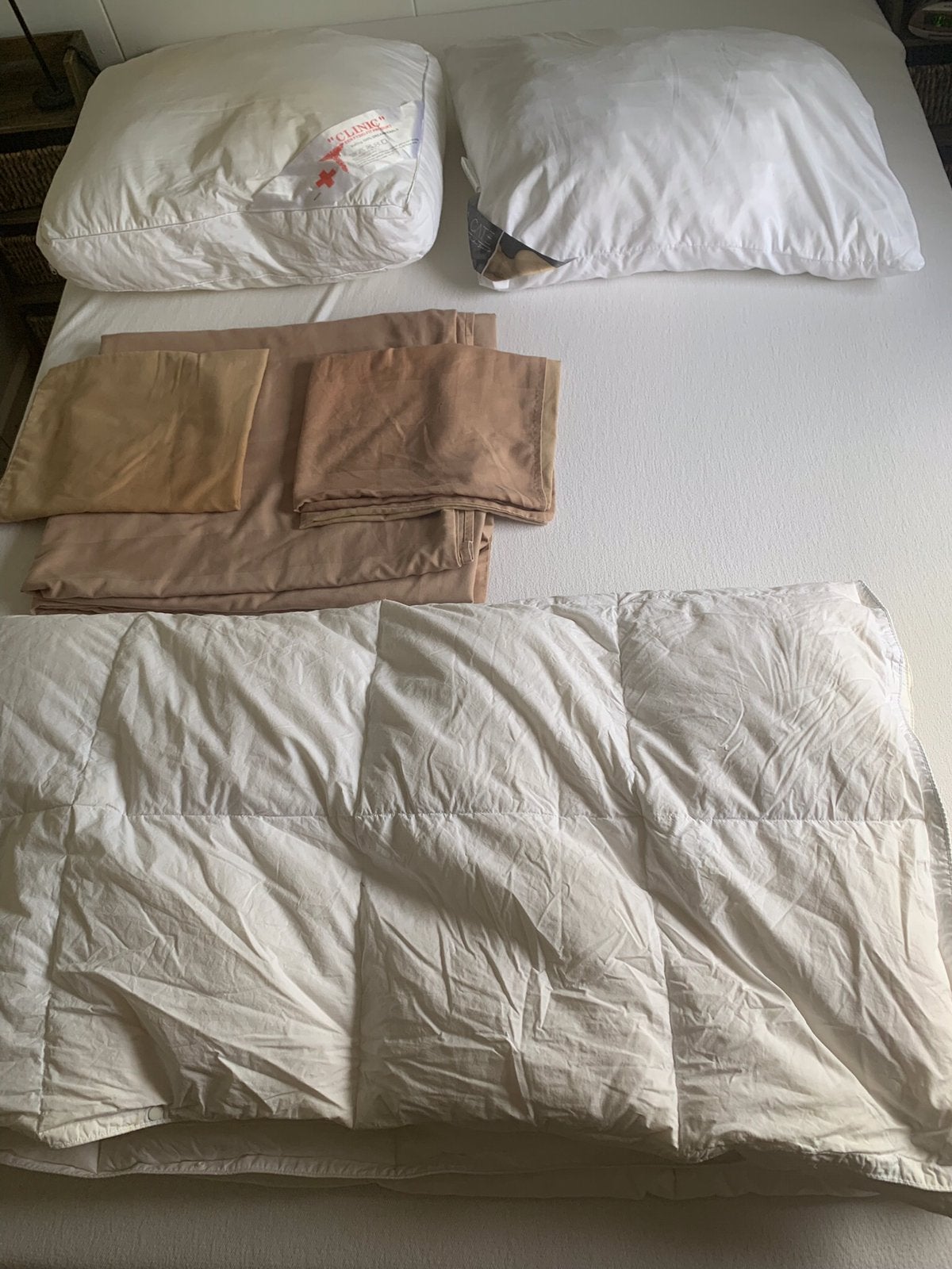 2 persoonsbed, Ophalen, Gebruikt, Tweepersoons, Hout