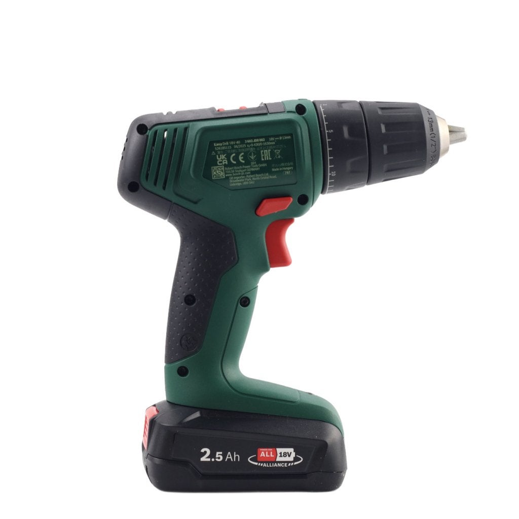 Bosch EasyDrill 18V-40 (2025) + 2.5ah Accu | Nette staat, Bosch, Zo goed als nieuw, Support@bosch.com, Robert Bosch GmbH
Robert-Bosch-Platz 1
70839 Gerlingen-SchillerhÃ¶he
Germany