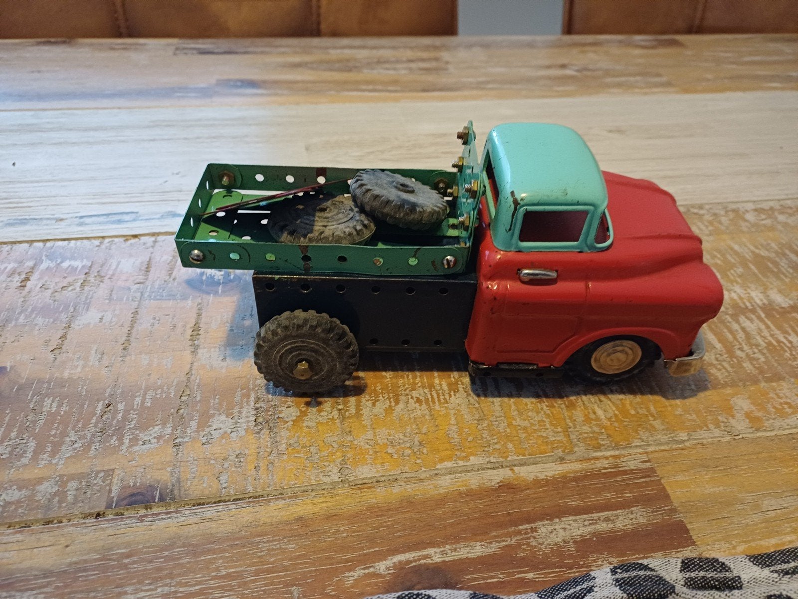 Vintage Meccano Chevrolet Truck Bouwpakket, Ophalen of Verzenden, Gebruikt, Bouwen