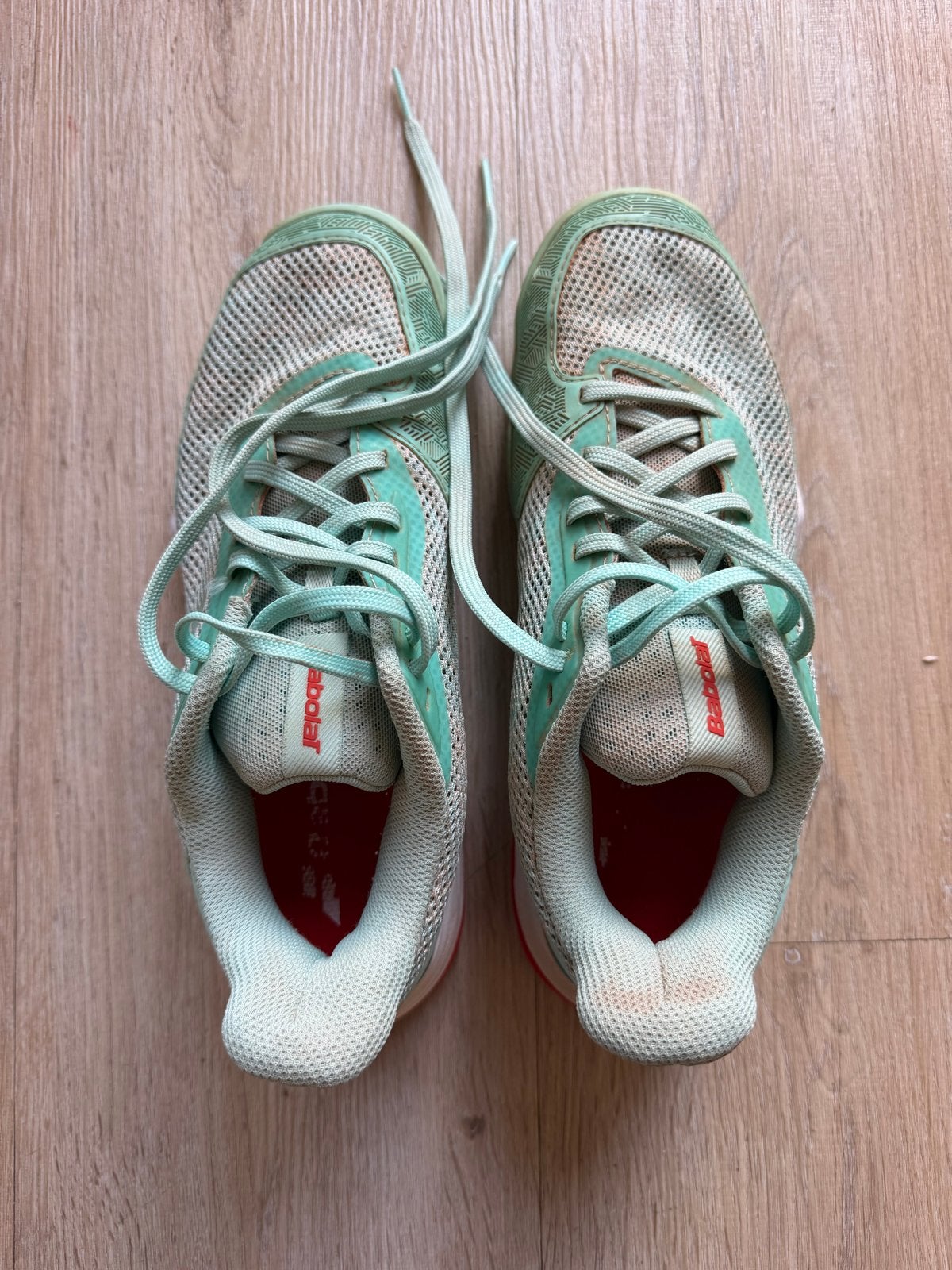 Babolat Jet Tere Clay Women tennisschoenen - Maat 38.5, Ophalen of Verzenden, Gedragen, Groen, Sportschoenen