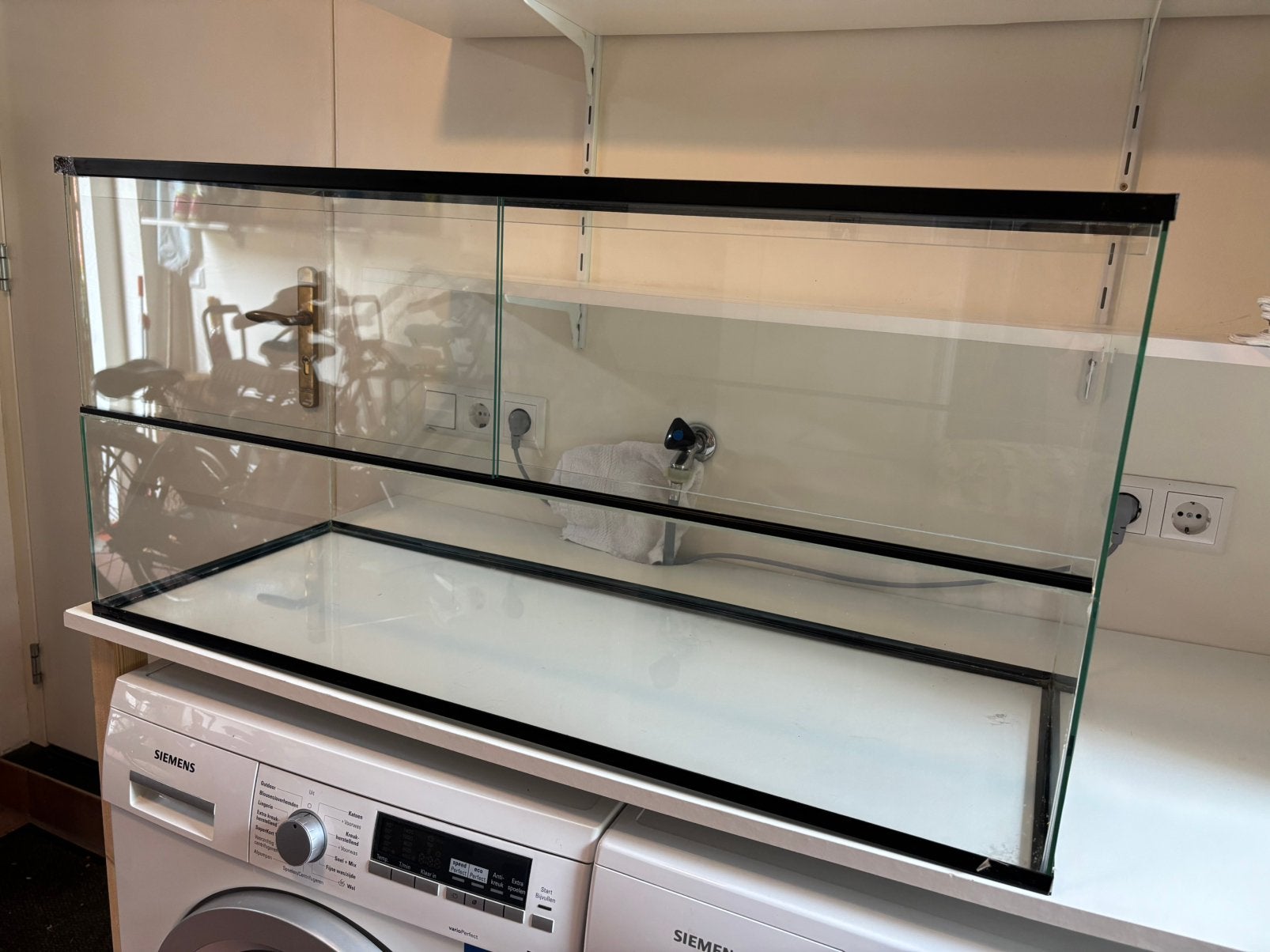 Knaagdieren terrarium 100x40x50 cm met extraatjes, Dieren en Toebehoren, Knaagdieren en Konijnen | Hokken en Kooien, Gebruikt