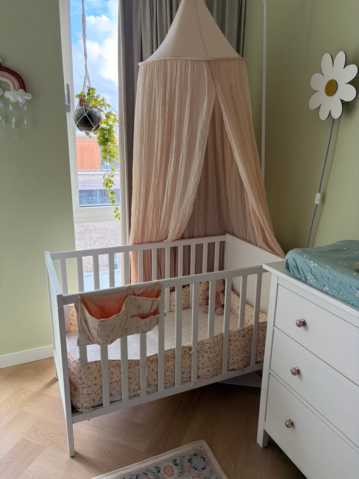 ikea ledikant wit SUNDVIK, Kinderen en Baby's, Babywiegjes en Ledikanten, Gebruikt, Ledikant, Ophalen of Verzenden
