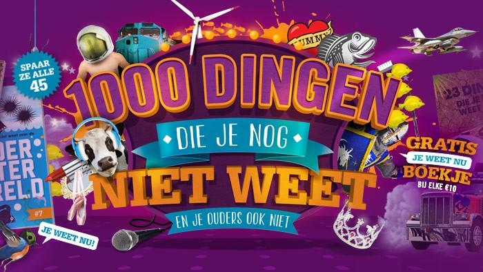Diverse C1000 boekjes '1000 dingen', C1000, Ophalen of Verzenden