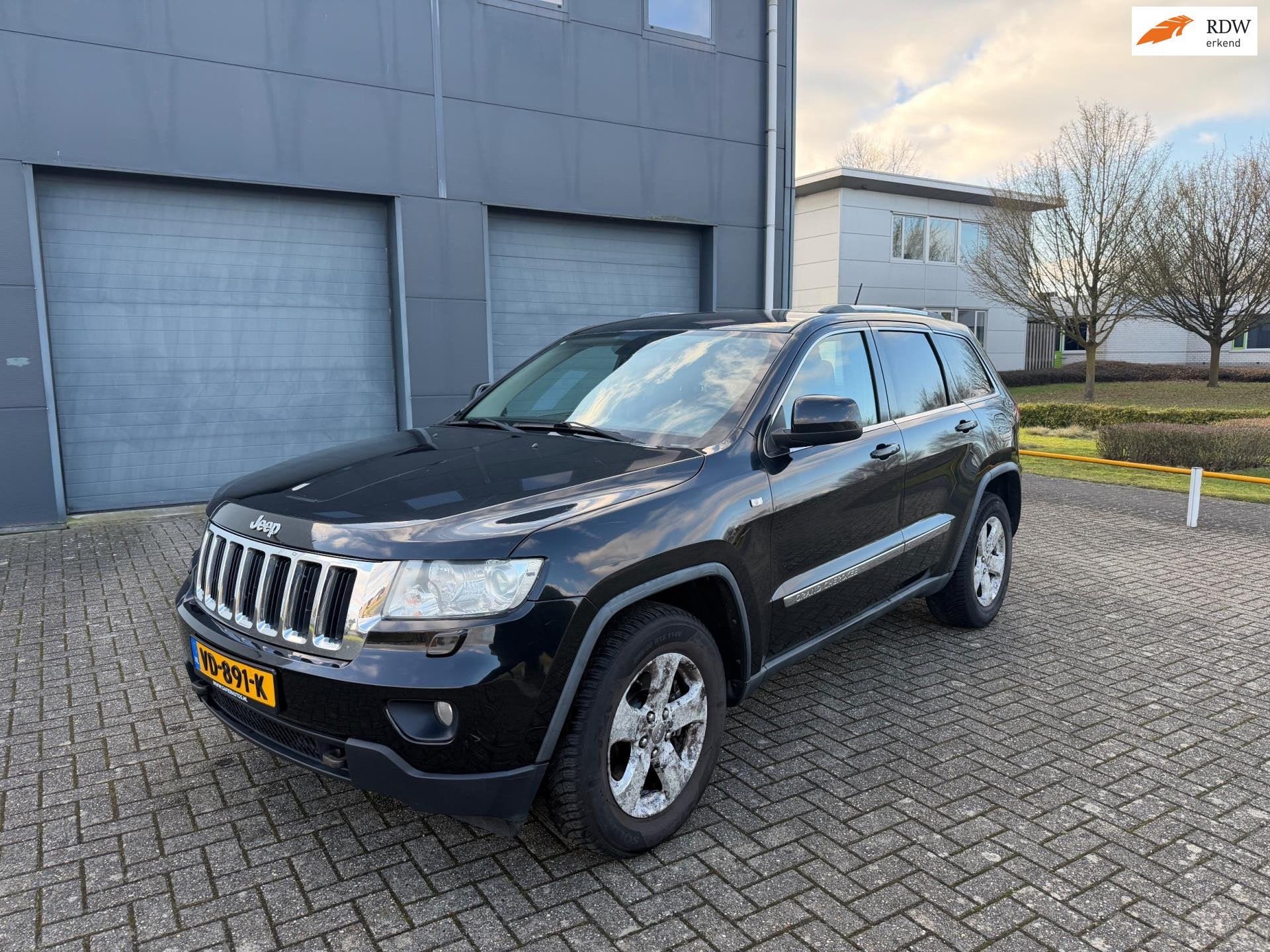 Jeep Grand Cherokee 3.0 CRD Limited automaat 2011, Auto's, Euro 5, Gebruikt, Zwart, 2987 cc