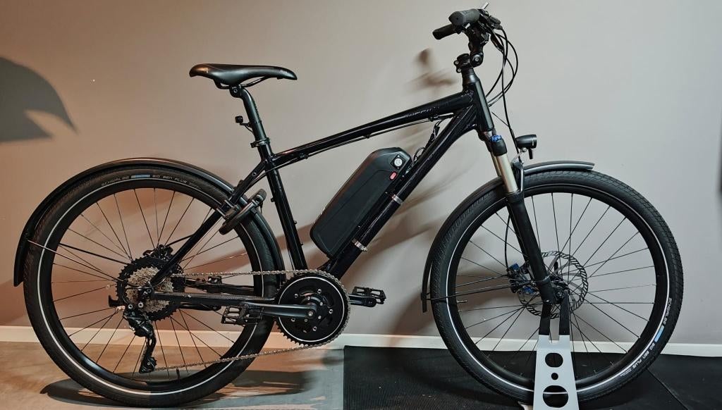 Custom e-bike 48V 500W Tongsheng, Fietsen en Brommers, Elektrische fietsen, Zo goed als nieuw, Overige merken, 47 tot 51 cm, 50 km per accu of meer