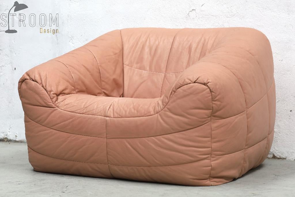 Asko Hopfer Lounge Chair Vintage Design Jaren 80 Togo stijl, Ophalen, Asko, Gebruikt, Onbekend
