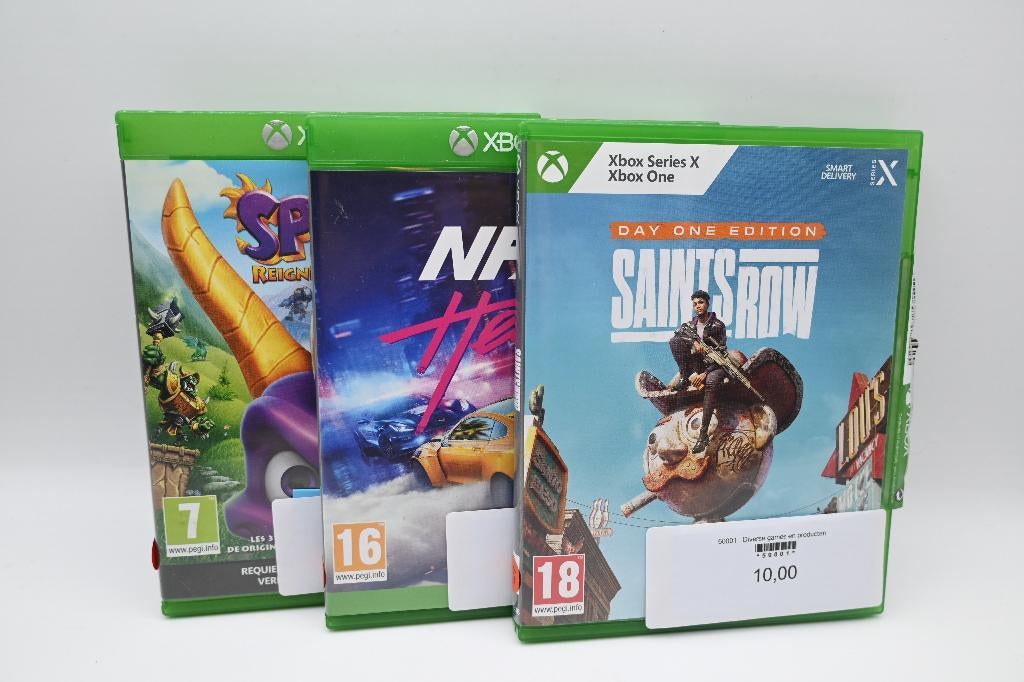 Diverse Xbox One Games €10, Gebruikt, 1 speler, Ophalen of Verzenden, Vanaf 3 jaar