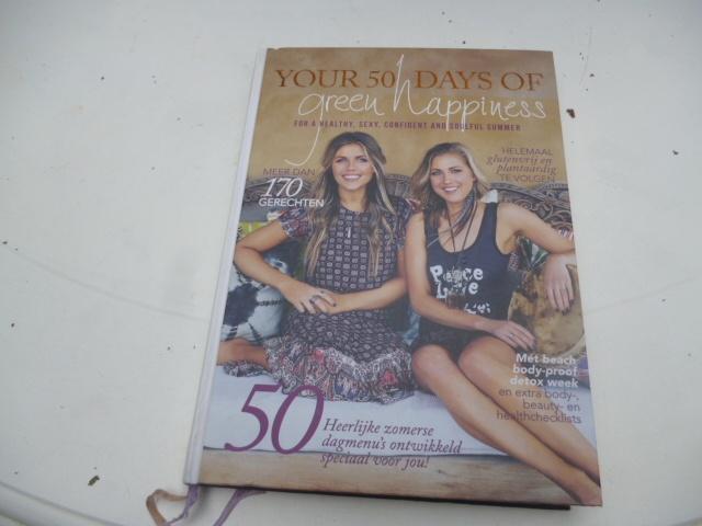 your fifty days of green happiness leefstijl tafelboek, Boeken, Ophalen of Verzenden, Nieuw, Gezondheid en Conditie