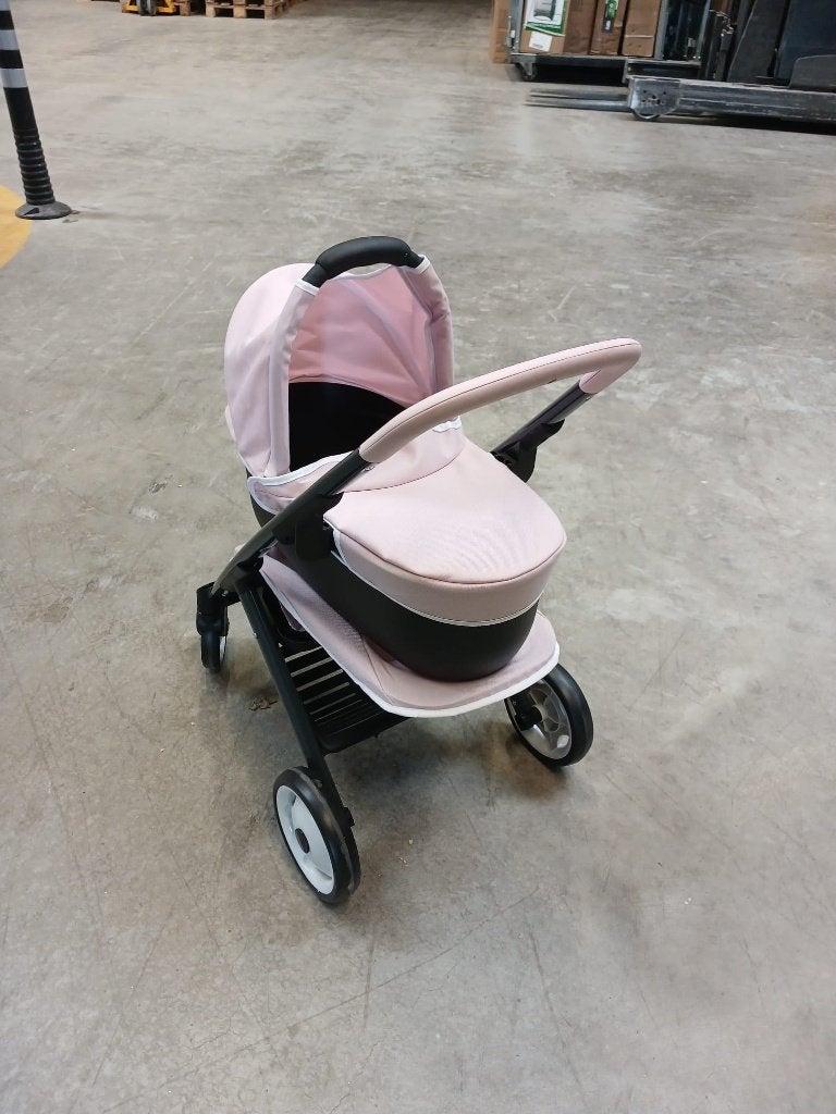 Smoby poppenwagen Maxi-Cosi 3in1 roze, Ophalen, Nieuw, Babypop