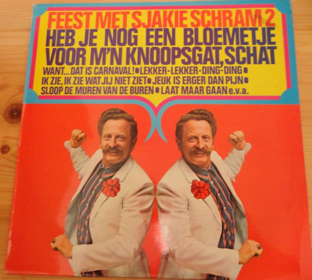 Sjakie Schram -2 / LP, Ophalen of Verzenden, Gebruikt, 12 inch, Levenslied of Smartlap