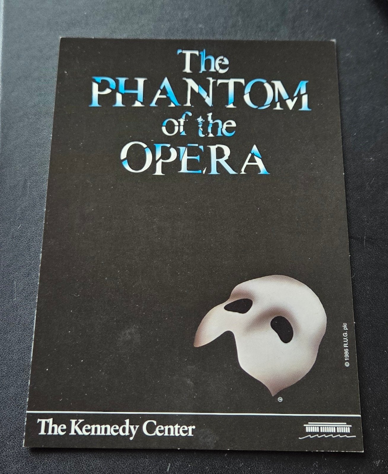 The Phantom of the Opera - Kennedy Center Ansichtkaart, Verzenden, 1980 tot heden, Ongelopen, Muziek