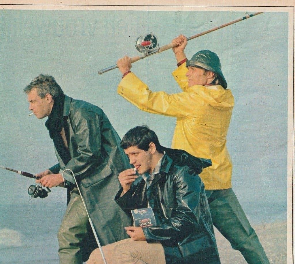 Retro reclame 1966 Drum shag zeevissers 3 wensen, Verzamelen, Verzenden, Overige typen