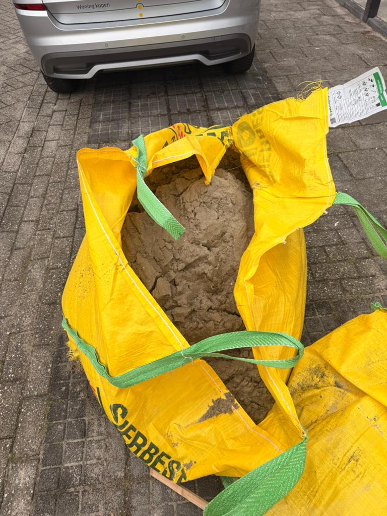 Ophoogzand gratis af te halen, Tuin en Terras, Ophalen, Nieuw, Ophoogzand