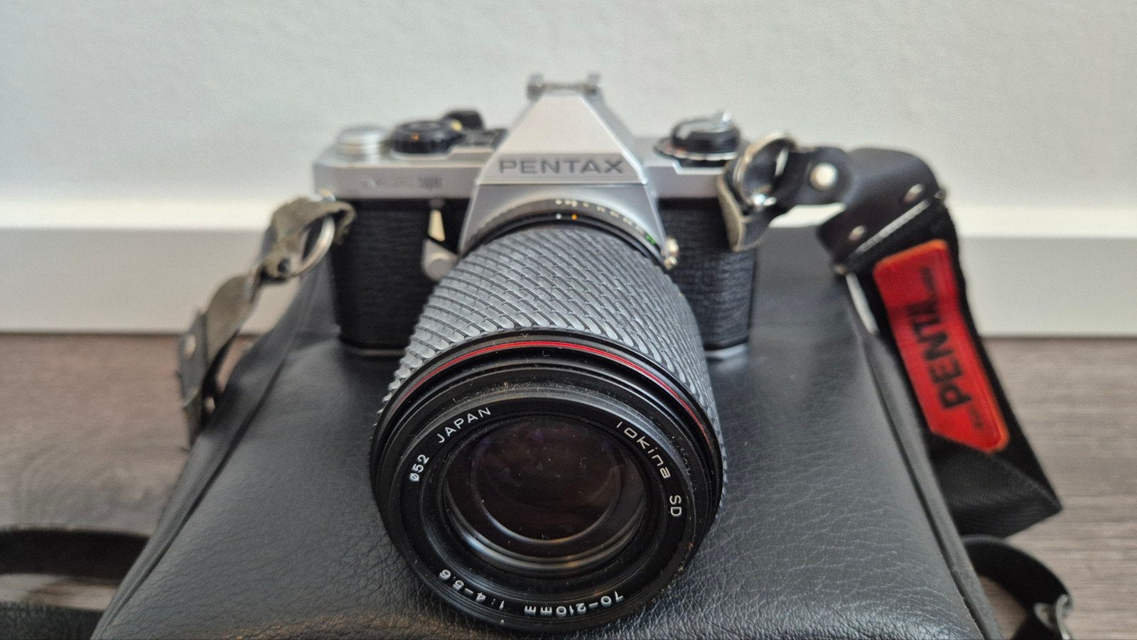 Pentax ME Super met Tokina en Ricoh lenz, Ophalen, Gebruikt, Spiegelreflex, Pentax