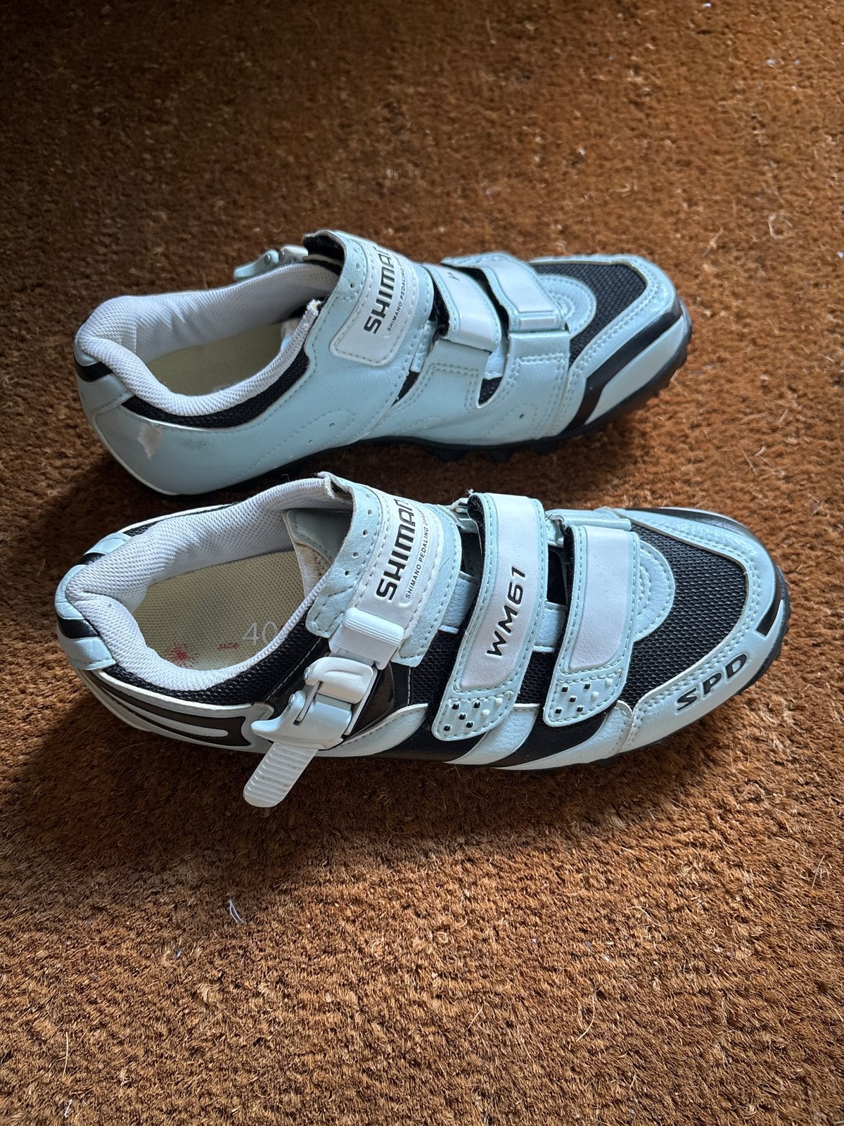 Shimano WM61 SPD spinning schoenen maat 40, Fietsen en Brommers, Gebruikt, Schoenen, Overige maten, Ophalen of Verzenden