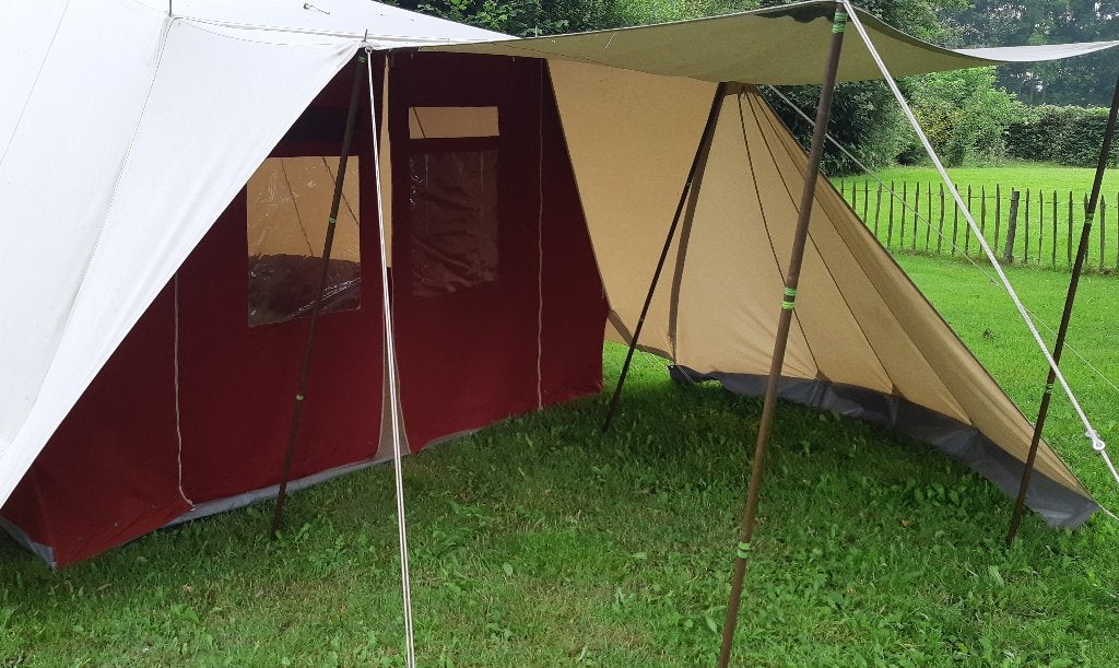 De Waard Zilvermeeuw met gordijnenset, 2 zij- en zonneluifel, Caravans en Kamperen, Ophalen of Verzenden