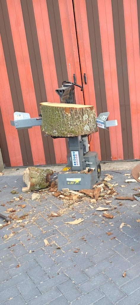 Houtklover 380 staand Woodstar LV 80, Ophalen, Gebruikt, Elektrisch, Staand