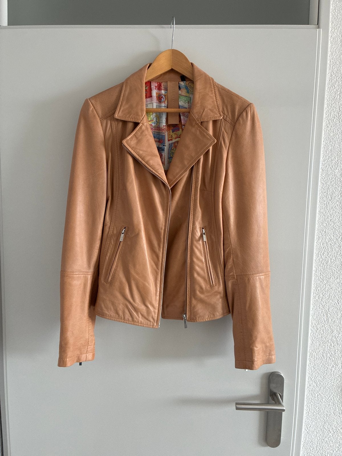ARMA Collection Leren Jasje - Maat 40, Ophalen of Verzenden, Zo goed als nieuw, Maat 38/40 (M), Beige