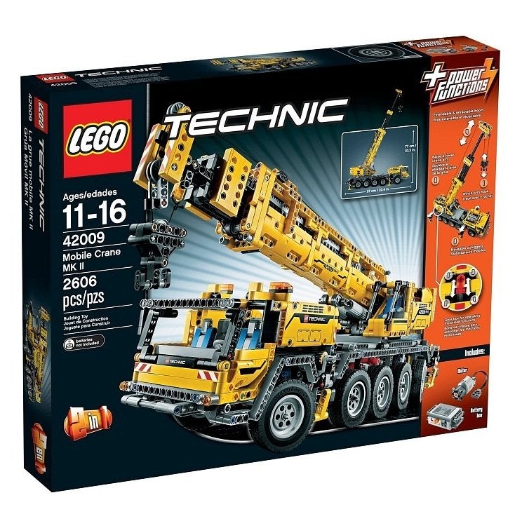LEGO Technic 42009: Mobiele Kraan MKII      * 't LEGOhuis *, Kinderen en Baby's, Speelgoed | Duplo en Lego, Lego, Nieuw, Ophalen of Verzenden