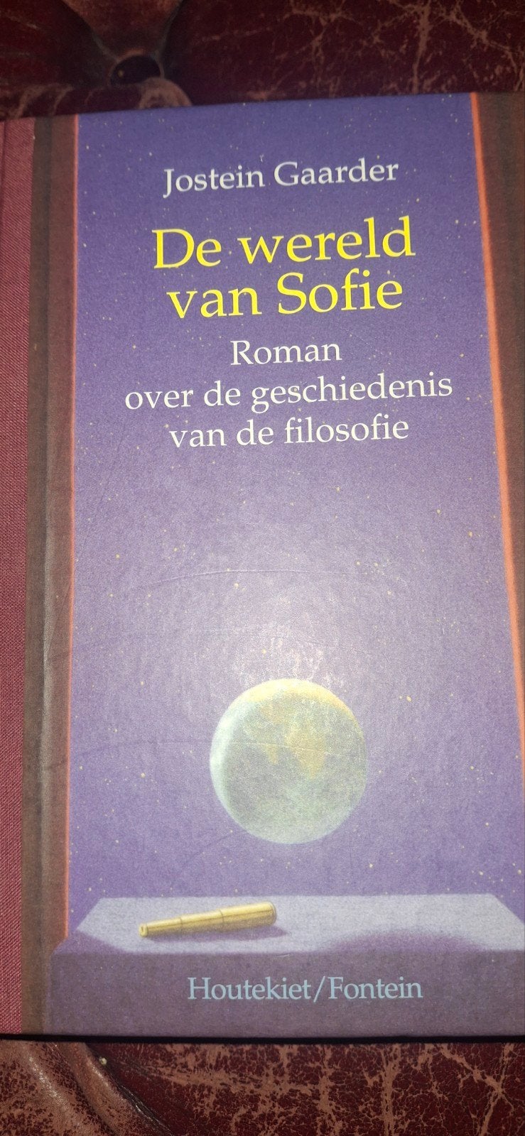 De wereld van Sofie -Roman over de geschiedenis van de filos, Ophalen of Verzenden, Gelezen, Wijsbegeerte of Ethiek, Jostein Gaarder