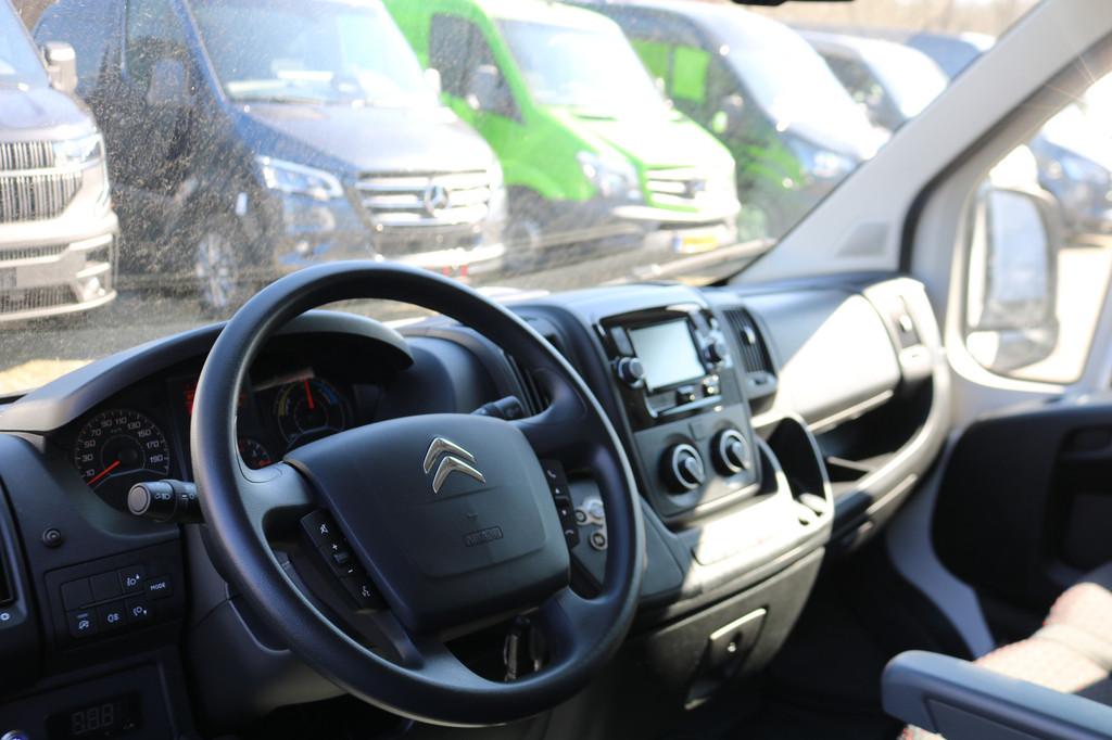 Citroën e-Jumper Bakwagen met Achterdeuren 75 kWh, Stof, Gebruikt, Citroën, Wit