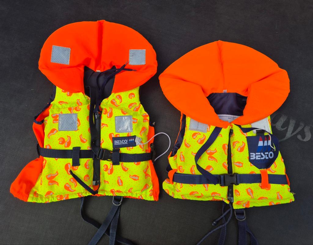 Tweemaal Besto kinder baby zwemvest, Watersport en Boten, Ophalen, Kind, Reddingsvest of Zwemvest