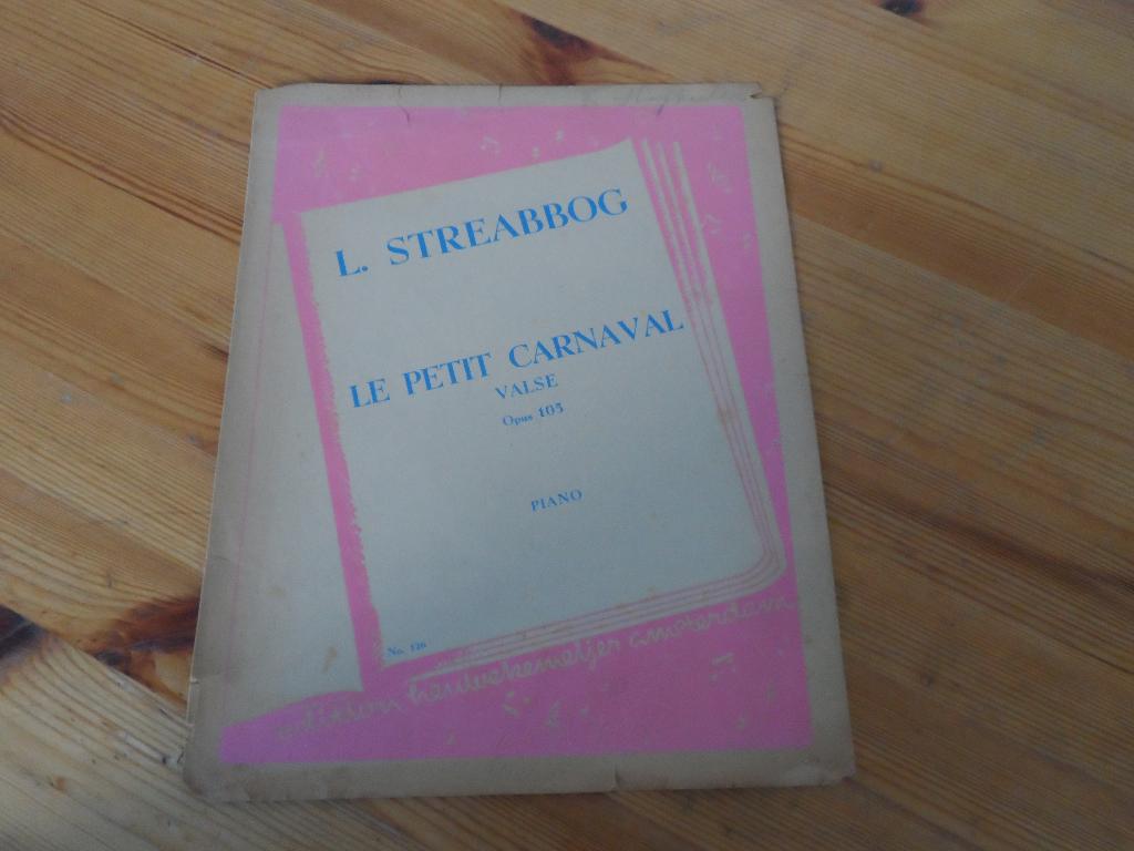 Streabbog, Muziek en Instrumenten, Gebruikt, Ophalen of Verzenden, Artiest of Componist, Piano