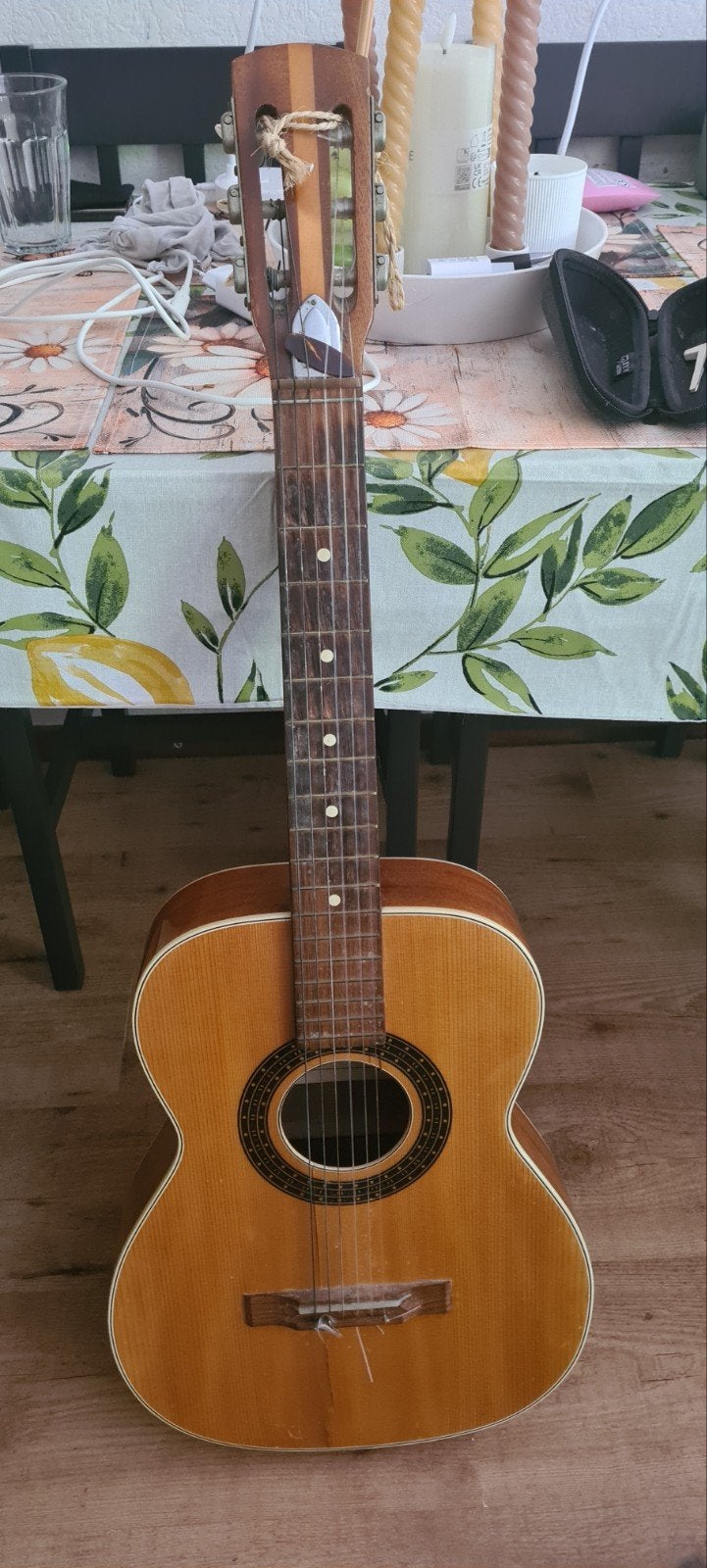 Echte Spaanse gitaar, Muziek en Instrumenten, Ophalen, Zo goed als nieuw, Klassieke of Spaanse gitaar