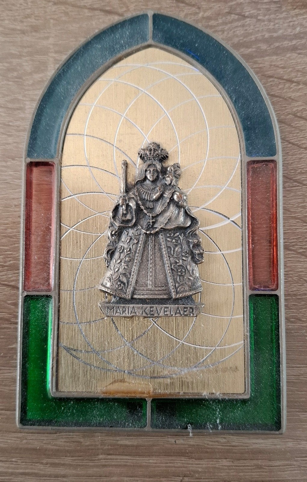 Maria Kevelaer Plaquette - Religieus Kunstwerk, Ophalen of Verzenden