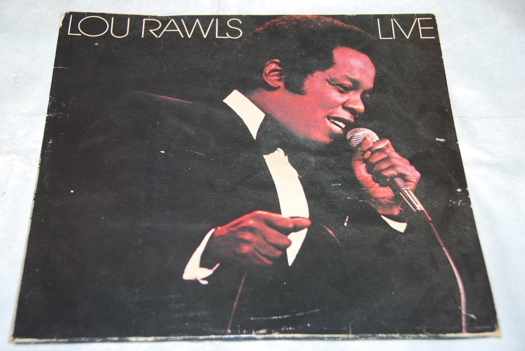Lou Rawls – Live LP Vinyl, LP, Gebruikt, Fotohoes, Ophalen of Verzenden