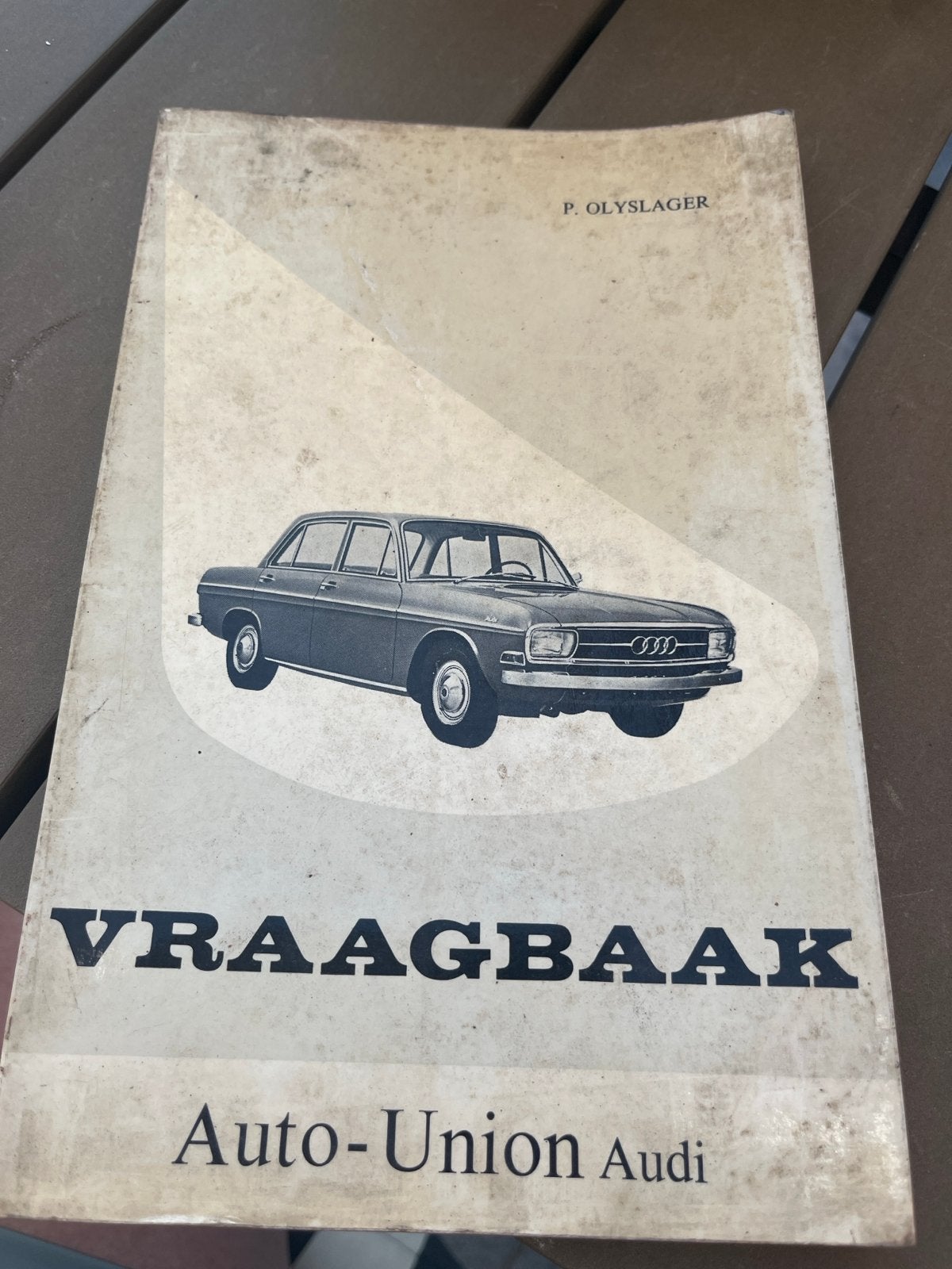 Vraagbaak Auto-Union Audi door P. Olyslager, Ophalen of Verzenden, Gelezen, Audi