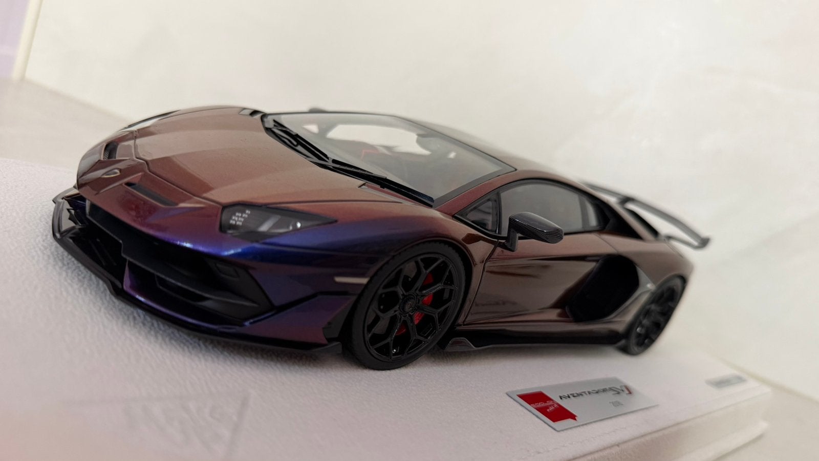 Lamborghini Aventador SVJ Blu Hal 1:18 Make Up Eidolon, Hobby en Vrije tijd, Ophalen of Verzenden, Nieuw, Auto, Overige merken