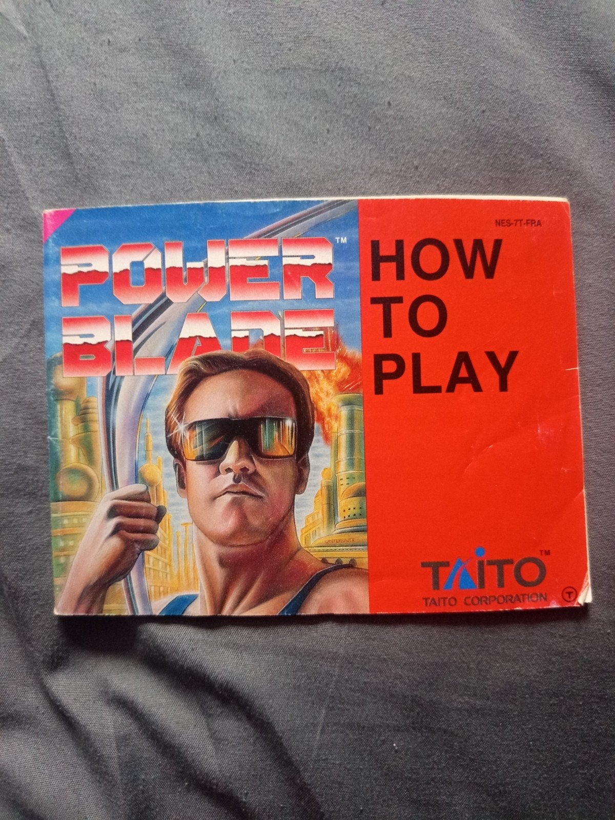 Power Blade nes handleiding, Spelcomputers en Games, Games | Nintendo NES, Avontuur en Actie, Gebruikt, Verzenden, 1 speler