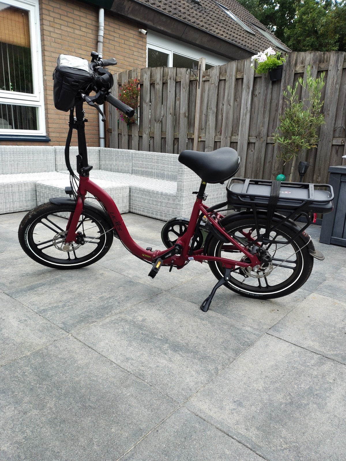 Lacros Ambling Opvouwbare E-Bike - Zo goed als nieuw, Fietsen en Brommers, Fietsen | Vouwfietsen, Ophalen, 20 inch of meer, Versnellingen