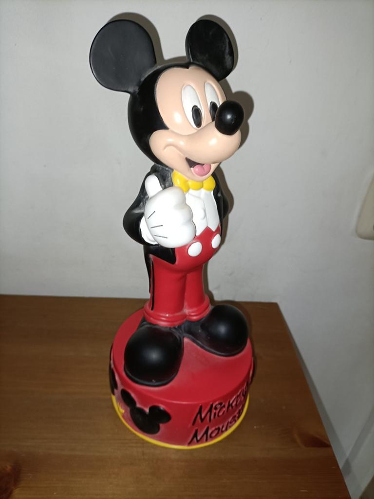 Vintage Mickey Mouse spaarpot, Ophalen of Verzenden, Mickey Mouse, Zo goed als nieuw