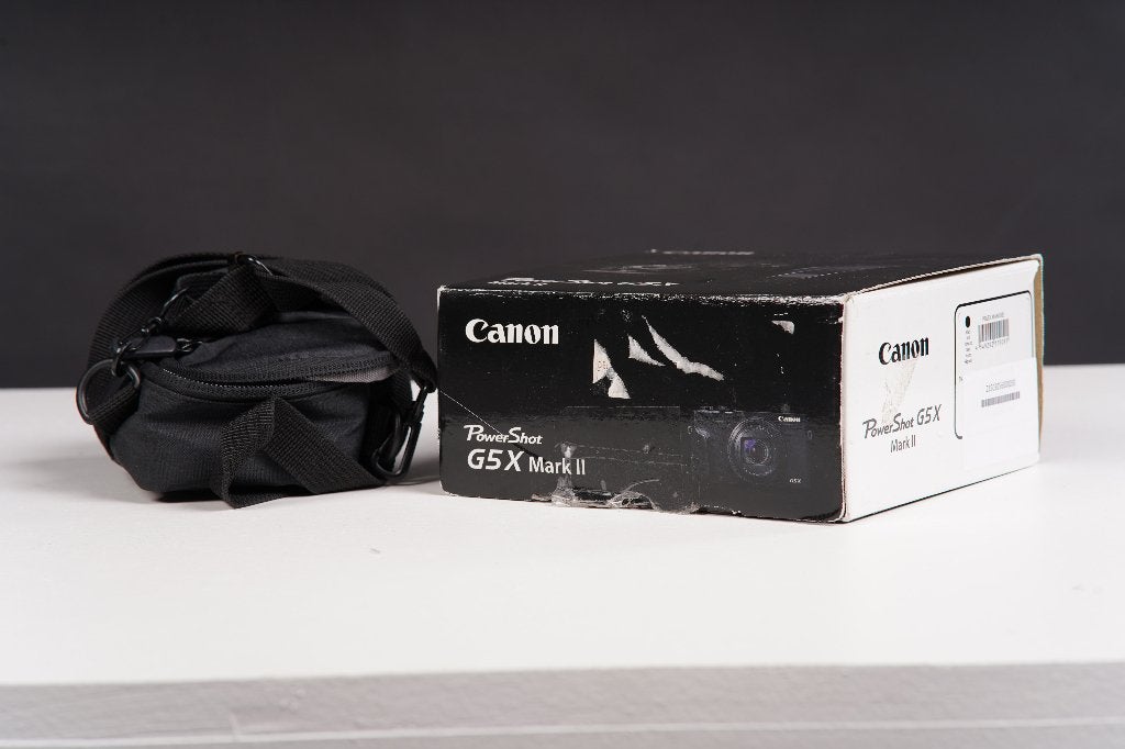 Canon G5 X Mark II – Als nieuw, Audio, Tv en Foto, Ophalen, Canon, Draagriem, Ingebouwde flitser