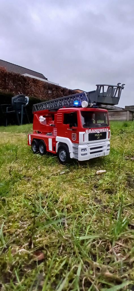 Speelgoed brandweerauto bruder, Ophalen, Zo goed als nieuw