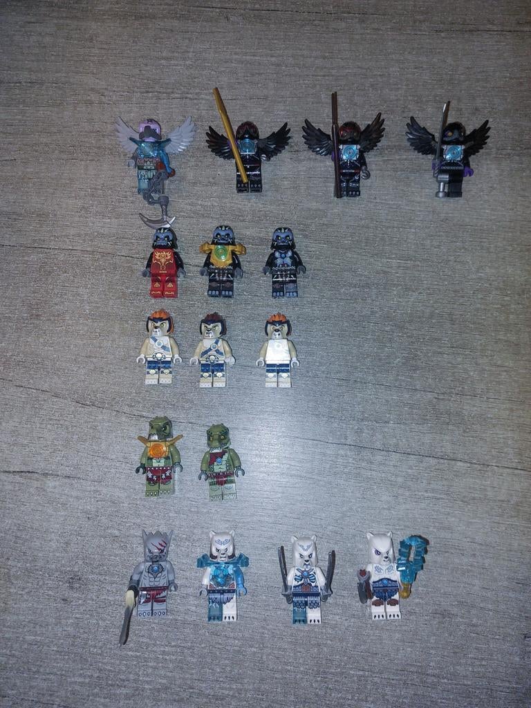 Partij minifiguren chima, Ophalen of Verzenden