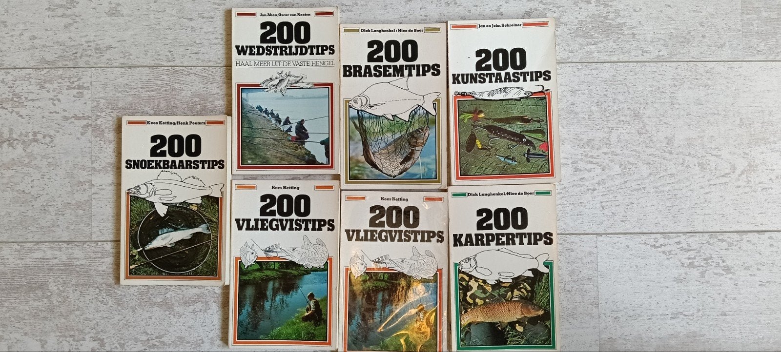200 Vistips Boekenreeks - Diverse Onderwerpen, Ophalen of Verzenden, Gelezen, Overige onderwerpen, Diverse auteurs