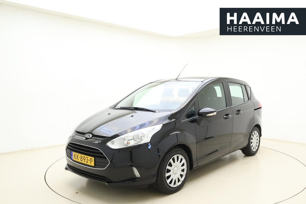 Ford B-Max 1.0 EcoBoost Style | Navigatie | Airco | Trekhaak, Euro 5, Gebruikt, 750 kg, Zwart