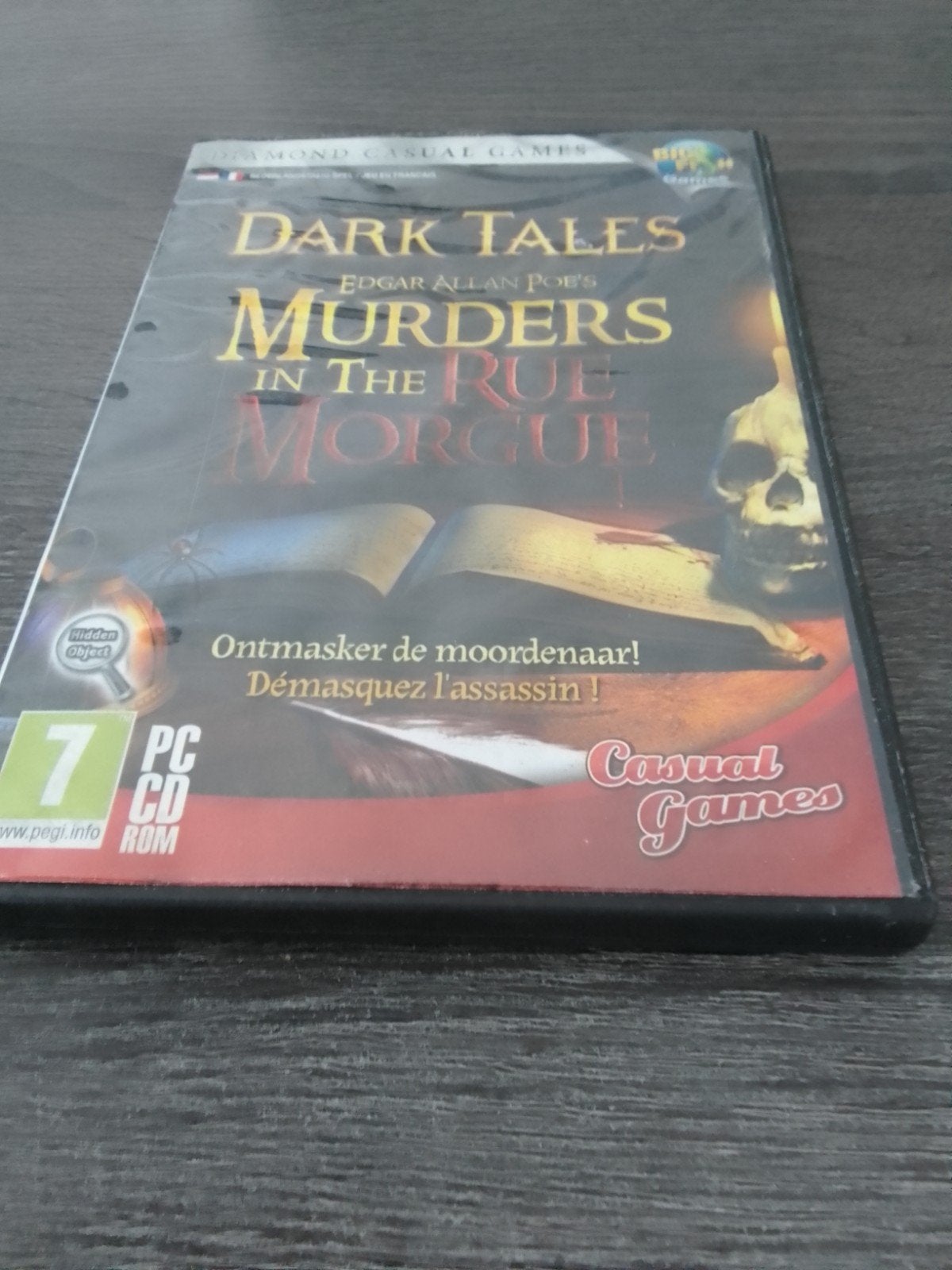 Dark Tales: Murders in the Rue Morgue PC CD-ROM, 1 speler, Zo goed als nieuw, Vanaf 7 jaar, Ophalen