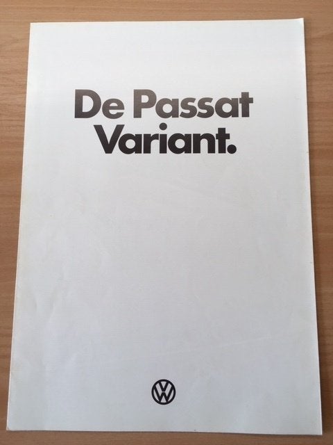 Volkswagen Passat Variant Folder - Origineel uit 1974, Volkswagen, Ophalen of Verzenden, Zo goed als nieuw, Volkswagen