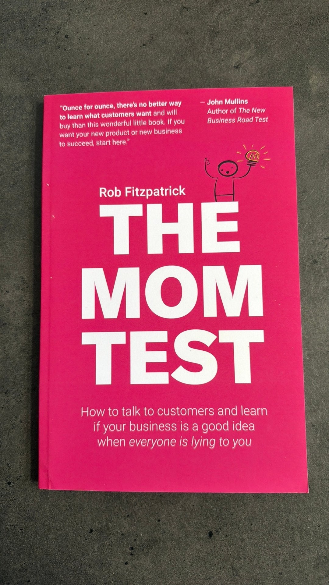 The mom test, Ophalen of Verzenden, Nieuw